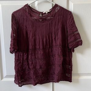 Aritzia Top XXS - Wilfred beaudry blouse